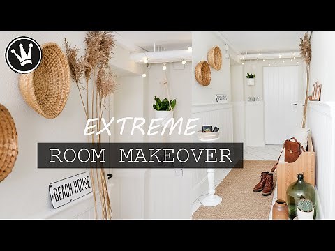 ROOM MAKEOVER | Flur umgestalten | Boho Stil | Tipps zum Renovieren | Beadboard | DekoideenReich