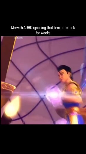 The Adhd Elites on Instagram: "For many ADHD brains, starting isn’t about time, it’s about mental activation. If a task doesn’t trigger enough interest or urgency, the brain keeps postponing it, even if it’s tiny. Weeks pass not because it’s hard, but because the brain never gets the start signal. Once it finally does, the task usually takes minutes."