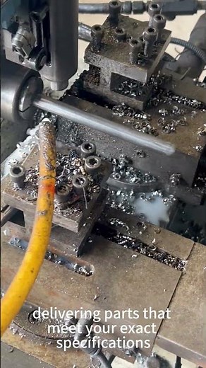 🔧 Discover Our Precision Cold Drawn Round Steel Bar Machining Process!