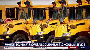 Boundary proposals could impact Virginia school bus service