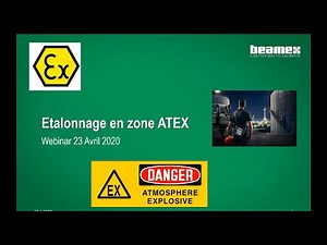 L'étalonnage en zone ATEX - Webinar