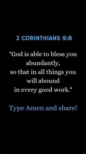 All Sufficiency in All Things: Understanding the Promise of 2 Corinthians 9:8