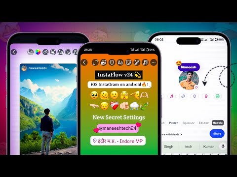 InstaFlow v24 New Update! Instaflow iOS Emojis & Fonts| instaflow settings| Honista v12