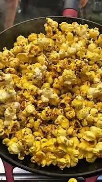 Perfect Homemade Popcorn 🍿 | Easy & Crispy Snack Recipe in 1 Minute!