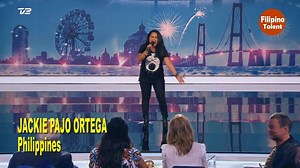 357K views · 5.6K reactions | Filipina singer Jackie Pajo Ortega wows the judges during Denmark Got Talent | Filipino Singer | Facebook