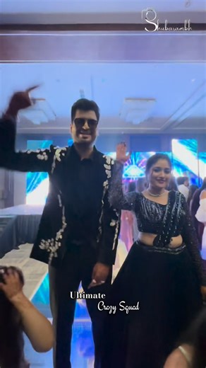 Sayonee & Shubham on Instagram: "Bride groom with their crazy squad 💃🏻 Wedding, wedding reels, squad, love, bride, groom, squad goals,shaadi season #wedding #groomsquad #shaadiseason #weddingreels #bridesquad"