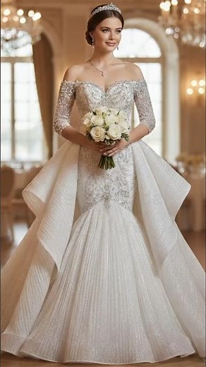 Romantic White Wedding Dress 👰✨ | Bridal Inspiration | Eternal Bridal Couture