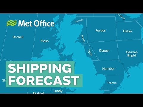 イギリスの天気予報の英語表現#9 海の天気予報（Shipping forecast）