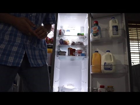 Kenmore refrigerator final light fix.