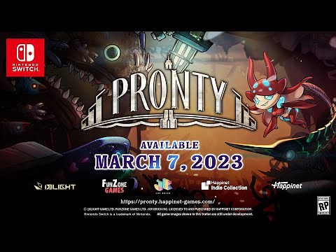 "Pronty" Announcement Trailer (US)【Happinet Indie Collection】