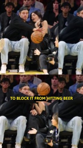 Los Angeles Chargers quarterback **Justin Herbert** is making headlines not for a touchdown, but for his quick reflexes off the field! During Thursday night’s Lakers vs. Timberwolves game, Herbert and rumored girlfriend **Madison Beer** were spotted looking cozy courtside at the **Crypto.com Arena** in L.A. The sighting seemingly confirmed months of dating speculation after the two were seen together at a Chargers game earlier this month. But what really got fans talking? A loose basketball came