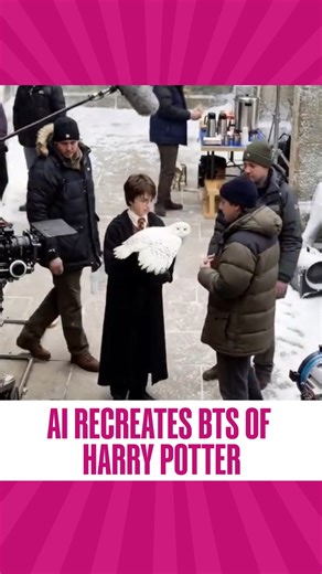 AI just reimagined behind-the-scenes magic of Harry Potter and the Philosopher’s Stone with stunning AI-generated shots showing young Daniel Radcliffe, Emma Watson & Rupert Grint. #AI I #harrypotter I #BTS I #RepublicWorld | Republic