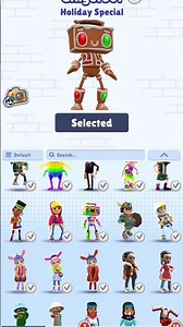 😱 subway surfers all characters 🔓unlocked | #subwaysurfers #shorts #gaming #viral