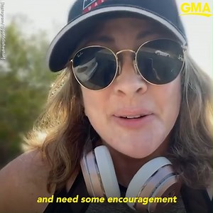 The actress shared a video on Instagram celebrating the milestone and offering encouragement to others. https://gma.abc/3hzCY1T | Good Morning America