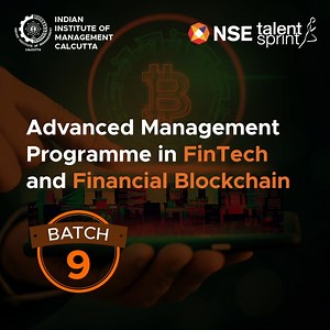 Want to be a fintech pioneer in India's growing $200bn market? Join IIM Calcutta Advanced Management Programme in Fintech and Financial Blockchain Batch 9 and get the skills you need to transform into a fintech leader. With 150 hours of live interactive classes, campus visits, capstone projects, and hands-on learning experiences, this program is your key to success in the disruptive Fintech market. Apply now at https://bit.ly/3NvRIzt #Fintect #FinancialBlockchain #ManagementProgram #CareerGrowth