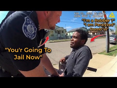 Officer Tells Paralyzed Man to “Stand Up” — Bodycam Captures What Happens Next