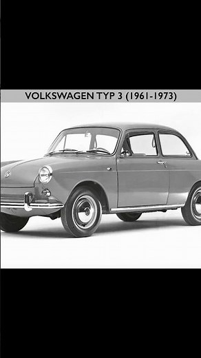 The beginning of the history of the Volkswagen Typ 3