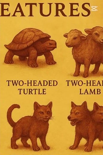 "Two-Headed Animals You Won’t Believe Exist!"