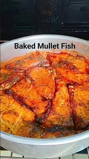 Easy recipe Baked Mullet Fish #foryou #homemadefood #trending #homemade #fish #baked #fypシ゚viral