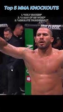 Top 5 BRUTAL MMA Knockouts of All Time 💥 | Insane Finishes in UFC History #shorts #mma #knockout
