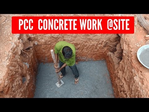 PCC Foundation Concrete PCC Concrete | Basement PCC Concrete | Foundation Concrete Footing Concrete