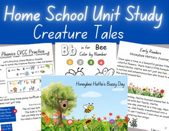 Creature Tales - Bee Homeschool Unit Study