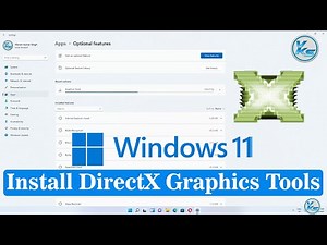 ✅ How To Install DirectX Graphics Tools in Windows 11