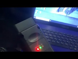 Programming and binding a new key using Op-com on an Opel Vectra C