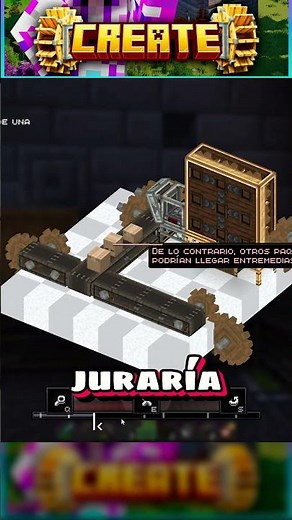 Andesite's Automatic Farm (Create mod) in Minecraft Survival | Episode 18 #short 2