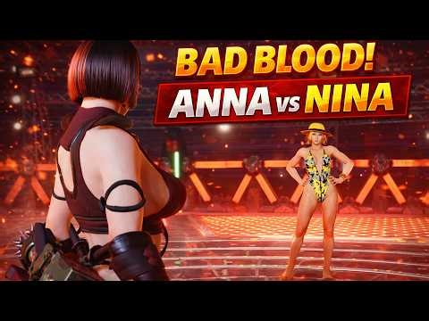 Nina vs Anna Williams Underground Arena Fight | Tekken 8 Rivalry