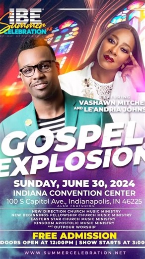 15 reactions · 14 shares |  Update for IBE Gospel Explosion!  Due...