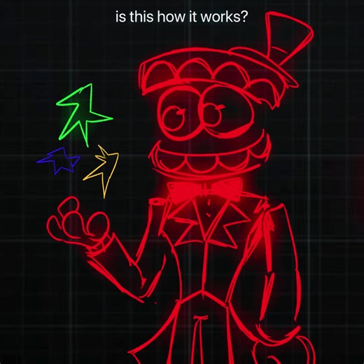 Digital Circus Fan Art: Caine's Angst