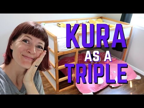 Fitting 3 Kids in a Bedroom with Ikea Kura Loft Bed | DIY Ikea Hacks