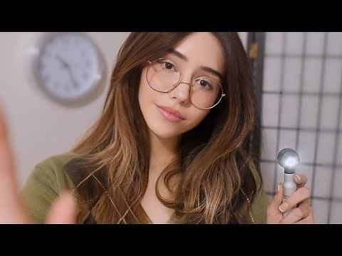 ASMR - Sweet girl gives you a Cranial Nerve Exam ☺️ (all 5 senses) inverted sound