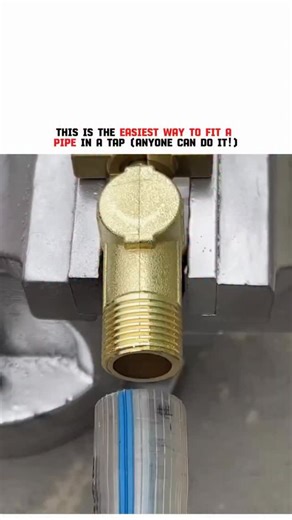 picpac19 on Instagram: "Most people think fitting a pipe into a tap is a difficult job that only a plumber can do. But what if I told you there’s a simple method that anyone can follow at home? No expensive tools, no professional skills, and no frustration. Many leaks and loose connections happen because people rush the process or use the wrong technique. This easy trick saves time, prevents water leakage, and gives you a strong, long-lasting connection. The key is understanding the correct alig