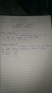 define row and column matrix# what is row matrix# what is column matrix