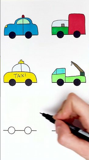How to Draw a Car! 🚗🖍️