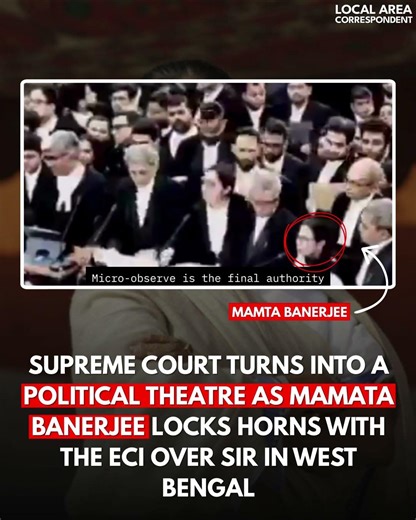 Mamta Banerjee in the Supreme Court Against the Election Commision of India over SIR