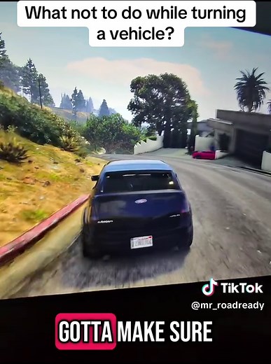 Driving Tips Using Grand Theft Auto 5