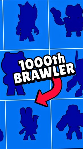1000 Brawlers Release Timeline 🤯 #brawlstars #shorts