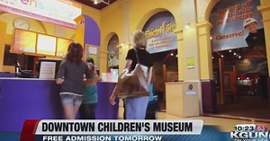 Free admission at downtown Children's Museum