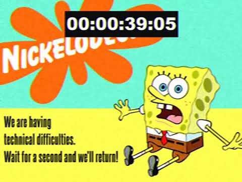 Nickelodeon Unused Technical Difficulties Screen (April 17, 2003?)