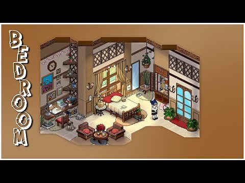 Habitación moderna / Modern Home ~ Habbo construcción