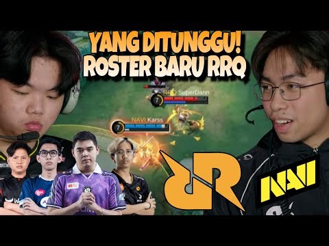 RRQ'S NEW ROSTER IS FINALLY PLAYING!! NEW HOPE?! RRQ VS NAVI MATCH 1 - MPL S17