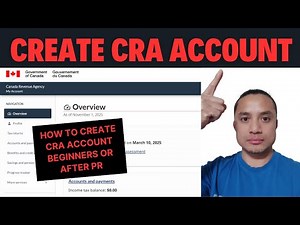 How To Create CRA Account After PR