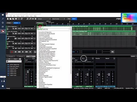Mixcraft 9 Pro Studio Basic Tutorial 2021