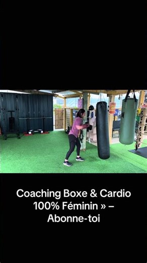 Coaching Boxe & Cardio 100% Féminin » – Abonne-toi 🙏 #boxefitness #cardio #fypシ゚viral