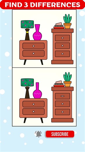 Spot all Differences! #1293 #spotthedifference #findthedifference #脳トレ #間違い探し