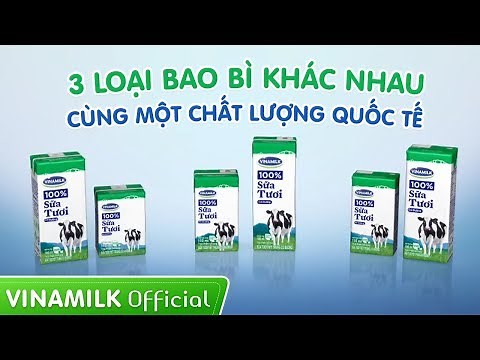3 Loại Bao Bì Chuẩn Quốc Tế - Cho Sữa Tươi Vinamilk Luôn Tươi Ngon Thuần Khiết