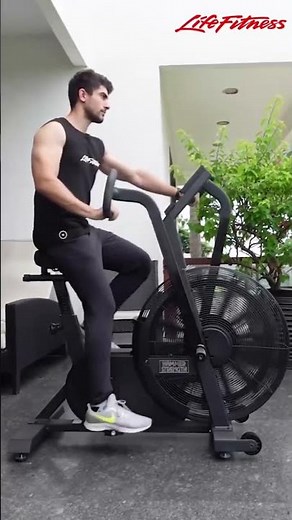 Guide To Setup the Hammer Strength Air Bike | Life Fitness Air Bike